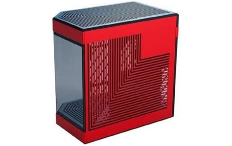 HYTE Y60 Dual Chamber Mid Tower ATX Case Red