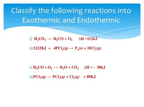 Impressive Exothermic Reaction Examples Formula Mass And Energy Balance Chemical Engineering