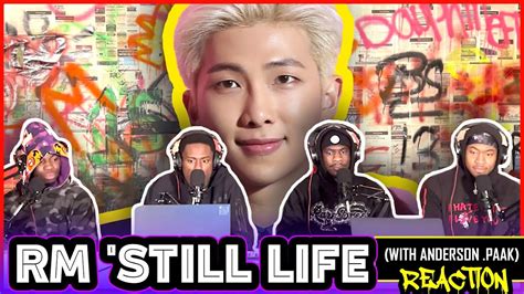 Rm Still Life With Anderson Paak Official Mv Reaction Youtube