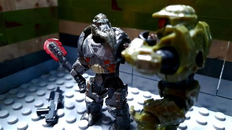 Master Chief Vs Atriox A Halo MegaConstrux StopMotion YouTube