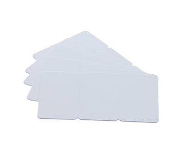 Cartes Plastiques Lamin Es Tri Cartes Blanches Format Cb Paisseur