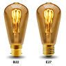 Litecraft Light Bulb W E Edison Screw Led Filament Teardrop Fitting