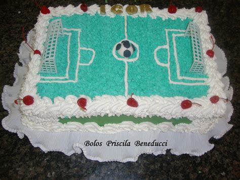 Bolos Priscila Beneducci Pâtisserie bolo campo de futebol belo