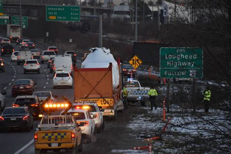 Firm Suspended After Truck Carrying Helicopter Strikes B C Overpass