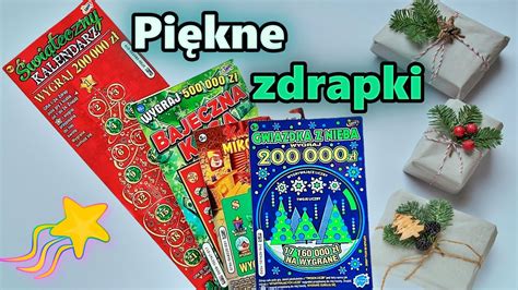 Piękne kolorowe zdrapki od lotto drapiemypierwszymilion zdrapki YouTube