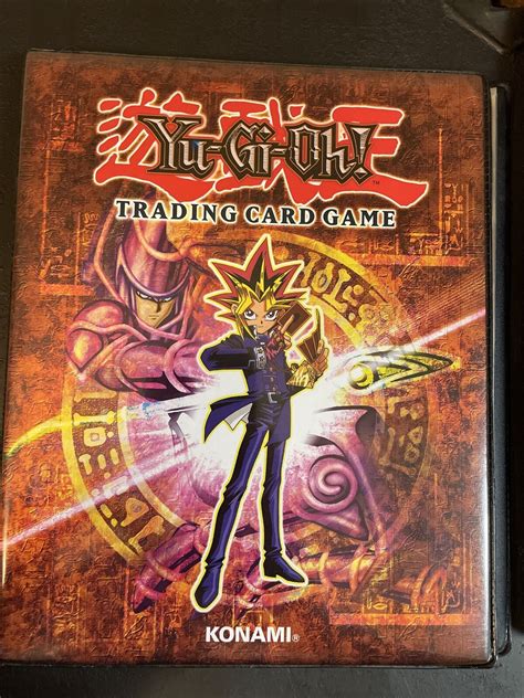 Vintage Yu Gi Oh Collection Binder Book Trading Card Game Yugioh 1996