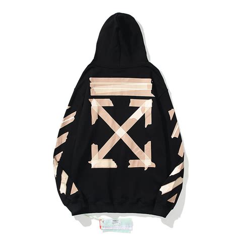 Cheap Off White Hoodies Long Sleeved For Men 803789 Replica Wholesale