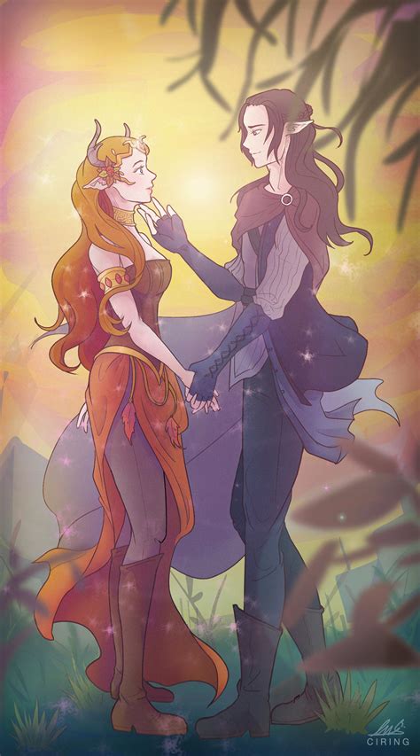 [Commission] Keyleth and Vax by CIRING on DeviantArt