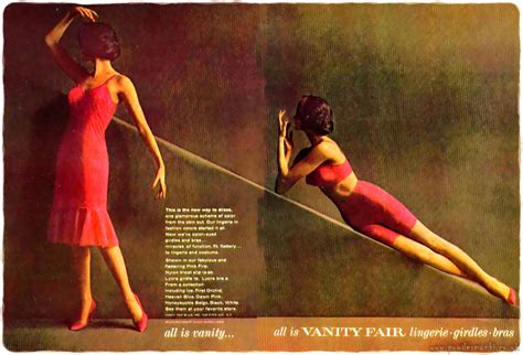 Vanity Fair Lingerie Adverts Retro Musings