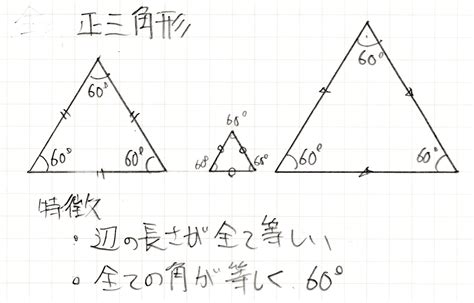 正三角形の記号