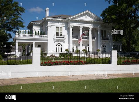 Residence of governor of the state of Alabama. Mansion in Montgomery ...