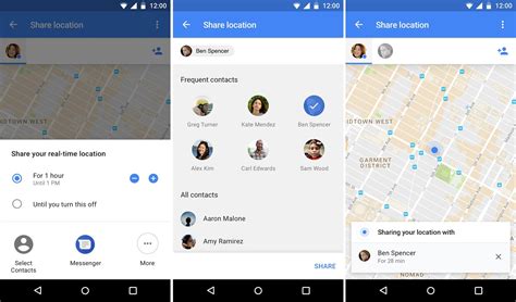 Google Maps nova funcionalidade para partilha de localização Apps