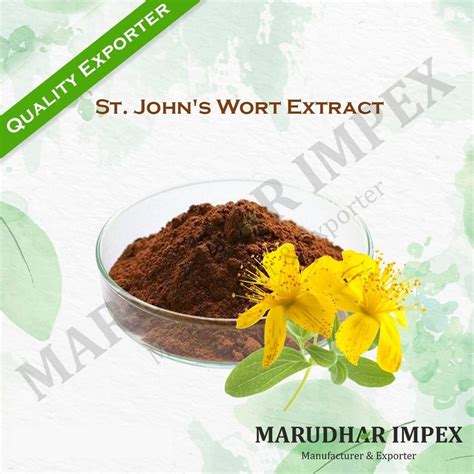 St John S Wort Hypericum Perforatum Extract Packaging Type Bottle