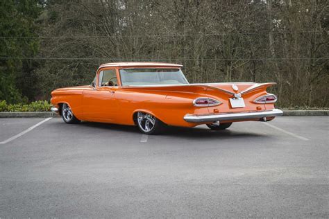 1959 CHEVROLET EL CAMINO CUSTOM PICKUP Rear 3 4 181095