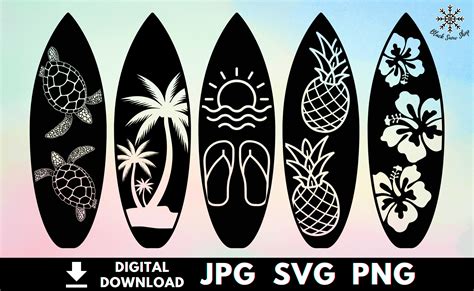 Surfbrett Svg Sommer Surfer Strand Surfen Surfbrett Off