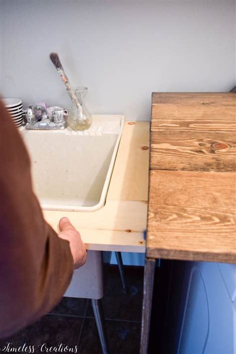 DIY Utility Sink Makeover Timeless Creations