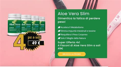 Aloe Vera Slim Compresse Aloe Vera Slim Integratore Alimentare Youtube