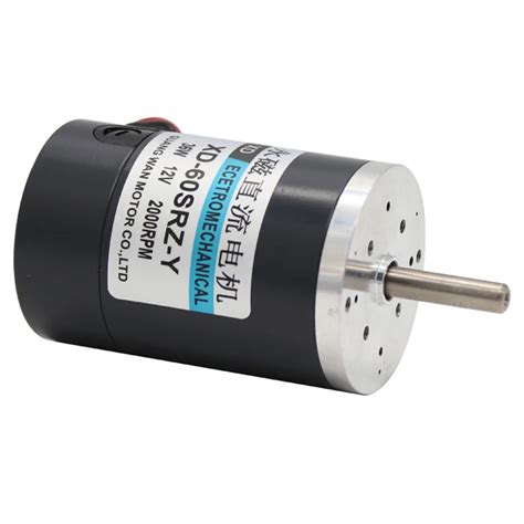 1pc Dc Motor 12v24v 2000 4000rpm High Speed Large Torque Adjustable