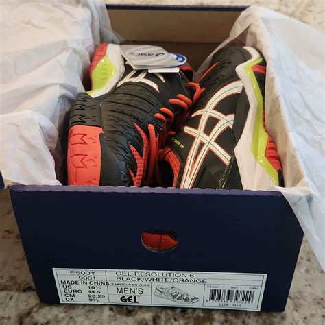New Asics Gel Resolution 6 Tennis Shoes Gem