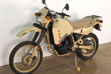 Conocé La Kawasaki Klr650 Diesel Del Ejército De Eeuu