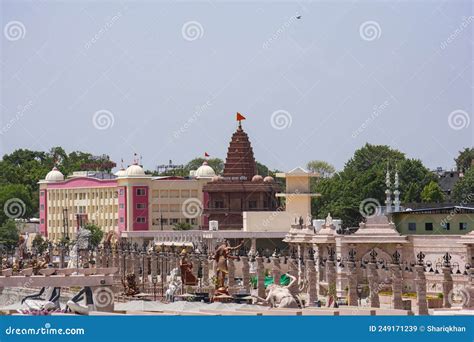 Bharat Mata Temple At Daulatabad Fort Maharashtra India Stock Image