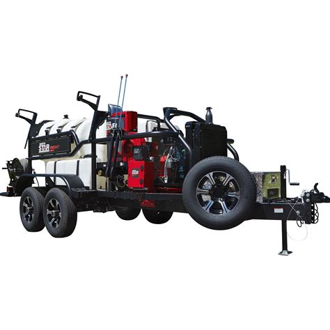 Northstar Proshot Hot Water Commercial Pressure Washer Trailer