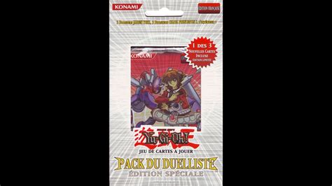 Yu Gi Oh Ouverture Pack Du Duelliste Edition Spéciale Jaden And Chad