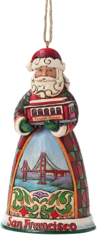 Amazon Jim Shore Heartwood Creek San Francisco Santa Stone Resin