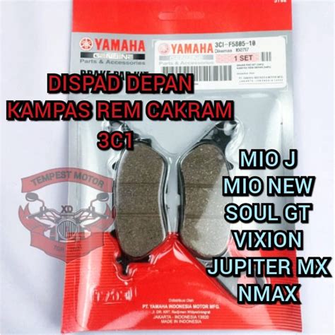 Jual Dispad Depan Kampas Rem Cakram Depan Mio J Yamaha C Vixion