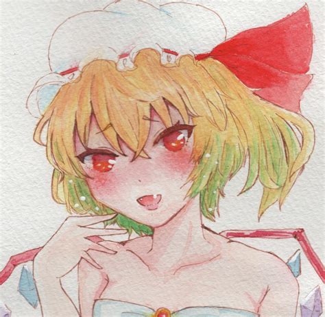 【未使用】手描きイラスト 東方project フランドール・スカーレット コピック 一点物 同人の落札情報詳細 ヤフオク落札価格検索 オークフリー