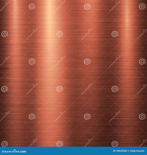 Bronze Metal Technology Background Cartoon Vector