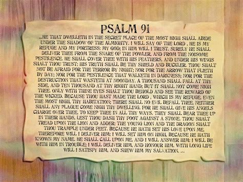 Psalm Kjv Prayer Cards Wallet Size King James Version Etsy