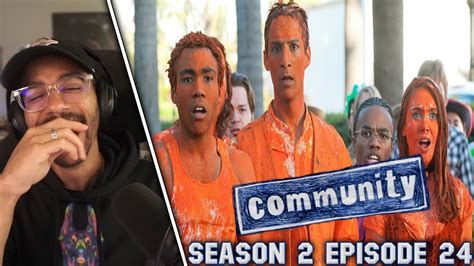 Community Season 2 Episode 24 Reaction For A Few Paintballs More 2