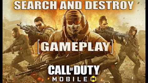 Call Of Duty Mobile Search And Destroy Gameplay Youtube