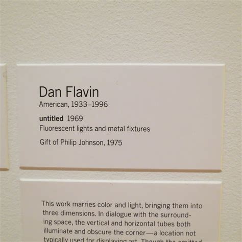 Exhibit Label Template