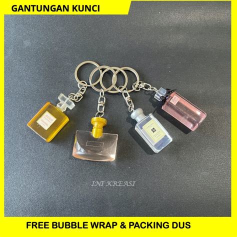 Jual Gantungan Kunci Ganci Miniatur Botol Parfum Shopee Indonesia