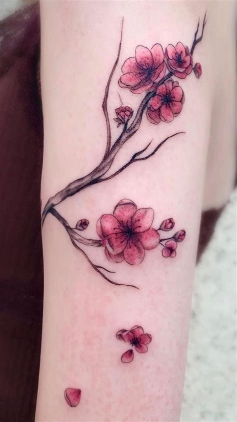 Cherry Blossom Tattoo Sleeve