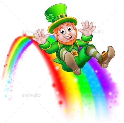 St Patricks Day Rainbow Clipart