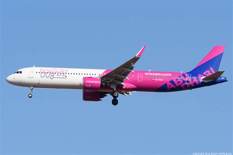 Wizz Air Abu Dhabi Airbus A321 271nx A6 Wze Photo 577093 • Netairspace