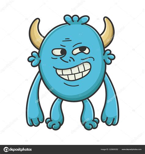 Trolling Meme Cartoon Furry Creature Monster 图库矢量图©mictoon 325805352