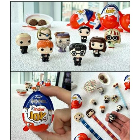 Kinder Joy Funko Harry Potter Importado Wizarding World Shopee Brasil