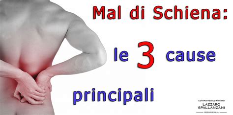 Mal Di Schiena Le 3 Cause Principali Della Patologia Cmls