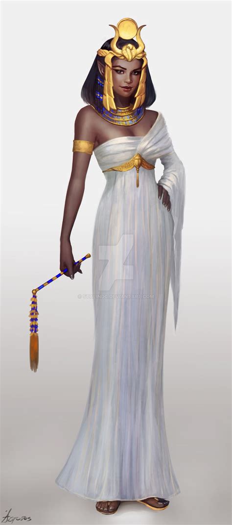 Princess Nepthys Of Petah By Stalindc Egyptian Fashion Egyptian