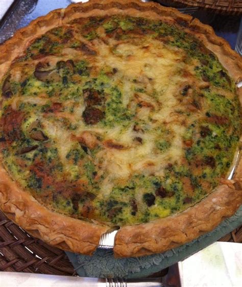 Spinach And Italian Sausage Quiche