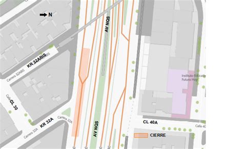 Conozca El Cierre De Un Carril En La Av Nqs Entre Carrera Abis Y