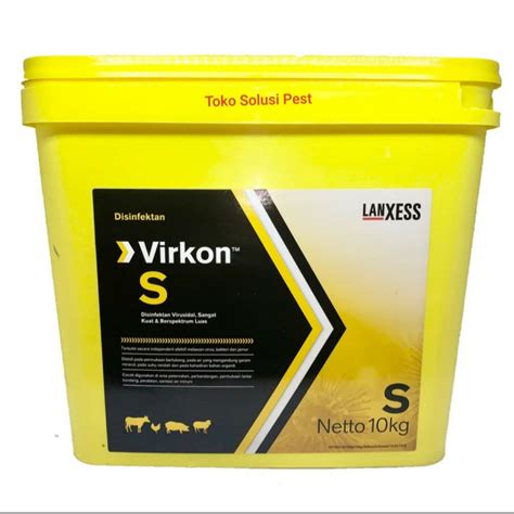 Jual Virkon S Disinfektan Pembunuh Bakteri Virus Dan Jamur Disinfektan