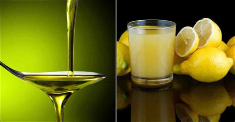 Beneficios del jugo de limón con aceite de oliva