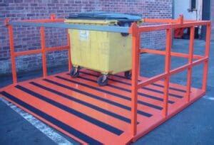 CASE STUDY 1100 Litre Wheelie Bin Lifter Attachment Invicta