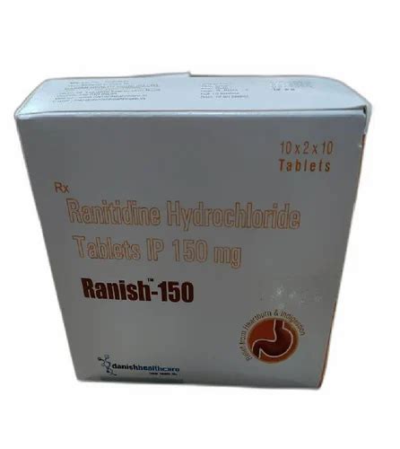 150mg Ranitidine Hydrochloride Tablet Prescription At ₹ 95box In Indore