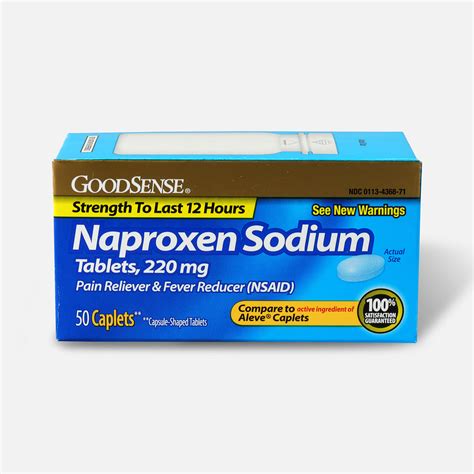 GoodSense® Naproxen Sodium Caplets 220 mg